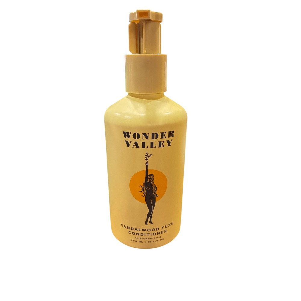 Wonder Valley Sandalwood Yuzu Conditioner 10.1 oz Sulfate Free Clean Haircare
